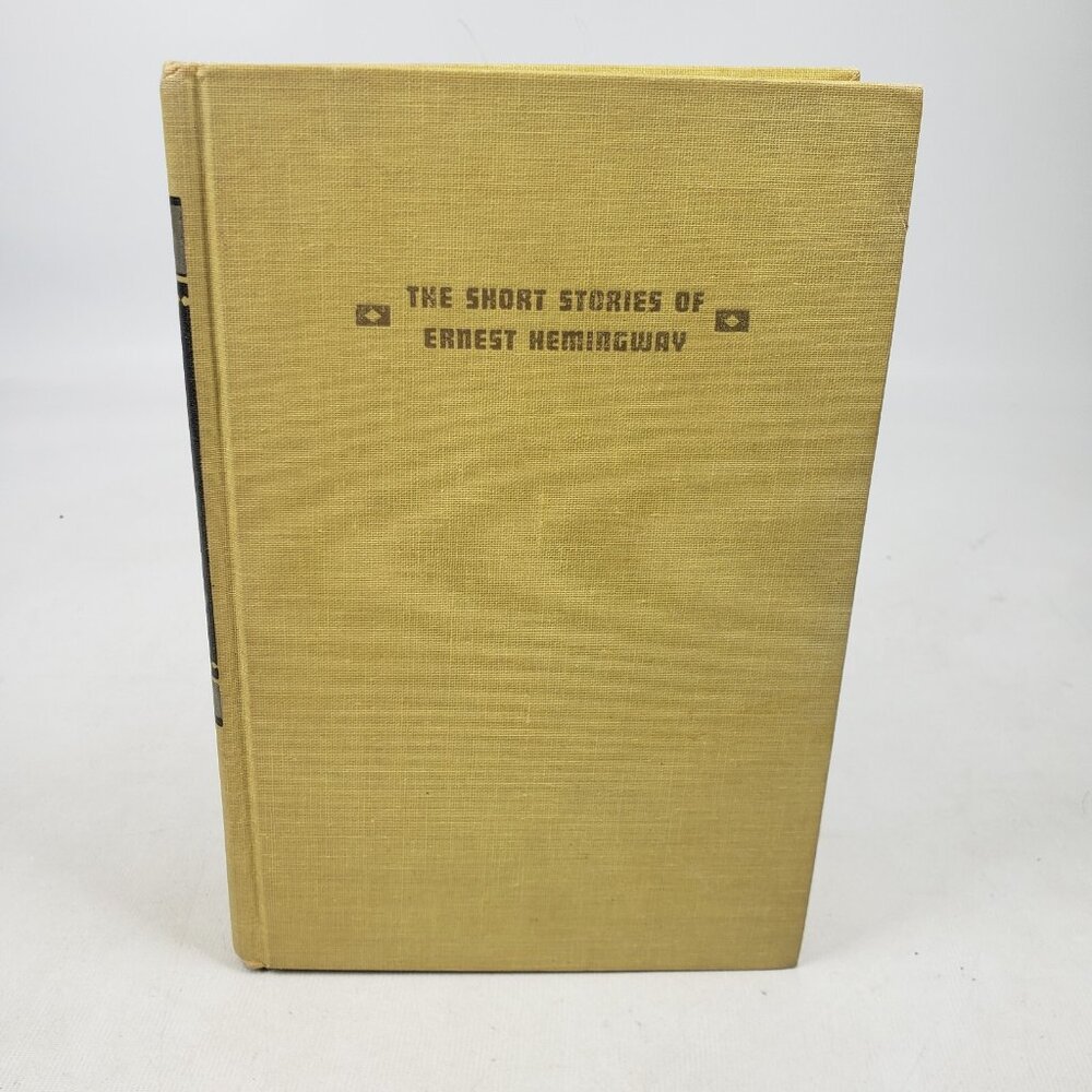 The Short Stories Of Ernest Hemingway 1966 Pages Bound Upside Down Hard Cover